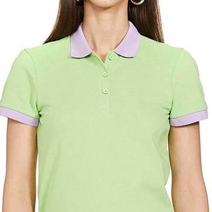 Camisetas Polo Personalizadas con Logotipo Bordado para Mujer, Polos Deportivos de Calidad, Tejido de Punto Económico de Fábrica con Característica Antiarrugas - Product Image 3