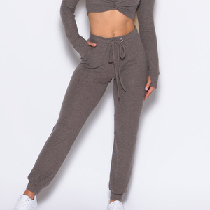 Hot Selling Cozy Chocolate Women's Cuddle Up Joggers Terry Fleece Soft Touch Fabric Women's Sweatpants Women's Pants And Trouser - Product Image 5