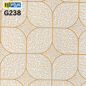 Panel de Techo Decorativo de Yeso con Patrón Dorado, Panel de Techo Suspendido para Interiores Residenciales y Comerciales - Product Image 1