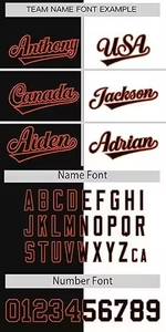 Sweat à capuche unisexe personnalisé pour adultes, avec nom et numéro d'équipe brodés, 100% coton molletonné, séchage rapide, respirant - Product Image 6