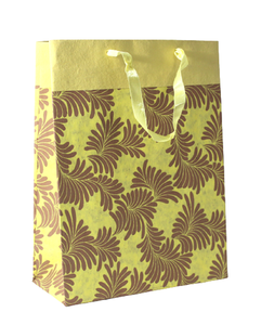 Custom Printed With Your Own Logo Kraft Paper Bag Bread Packaging With Handle Take Away Bags For Fast Food - Product Image 2
