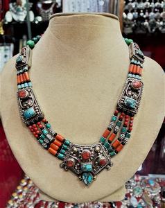 Collier en argent Sterling de haute qualité, bijoux tendance fabriqués au népal, vente en gros - Product Image 1