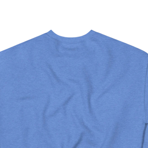 Sweat-shirt unisexe à col rond bleu clair en molleton doux, pull à manches longues, décontracté, pour tous les jours, confortable, style tendance - Product Image 5