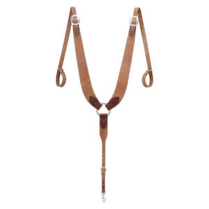 Collar de Pecho para Caballo de Cuero Repujado con Diseño Floral Clásico, Collar de Pecho para Caballo de Cuero Resistente con Logotipo Personalizado Impreso - Product Image 6