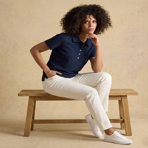 Camisetas Polo para Mujer al por Mayor, Corte Ajustado, Mezcla de Algodón, Cómodas y Transpirables, Camisetas Polo con Logotipo Personalizado, Ropa para Mujer - Product Image 6