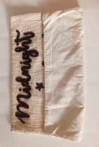 Custom Embroidered <b>Linen</b> Cushion Cover Square Bohemian Style Home Decor With Alphabet Pattern - Product Image 5