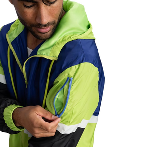 <b>Top</b> Trending Clothing Manufacturer Waterproof Wind Breaker Jacket Outwear <b>Coat</b> Windbreaker Spring Zipper Rain Jackets with Hood - Product Image 3