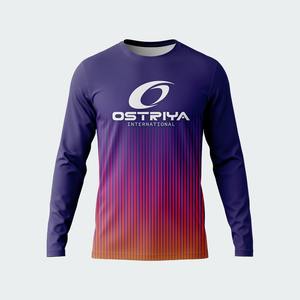 Maillot de football sublimé à manches longues personnalisable de qualité supérieure 2026 – Couleurs personnalisées, 100 % polyester, respirant et séchage rapide - Product Image 1