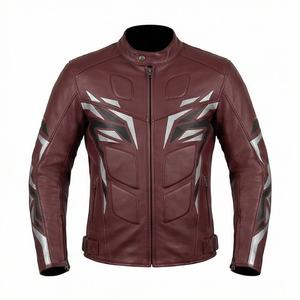 Chaqueta de Motociclista de Cuero Genuino para Hombre de la Mejor Calidad, Nueva Colección de Invierno, Chaquetas de Motocicleta con Protecciones Desmontables Personalizadas - Product Image 1