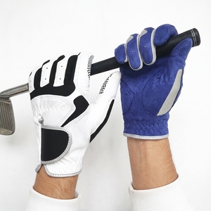 Gants de golf haute performance pour hommes Charr Industries, en cuir véritable, à doigts entiers, doux, durables, compressifs, respirants, antidérapants - Product Image 5