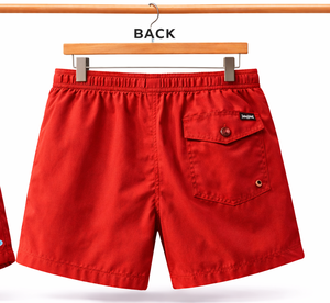 Shorts de plage pour hommes à séchage rapide, imprimés sur mesure avec motif de dinosaure de dessin animé – Maillots de bain à taille élastique – Fabrication OEM en gros - Product Image 1
