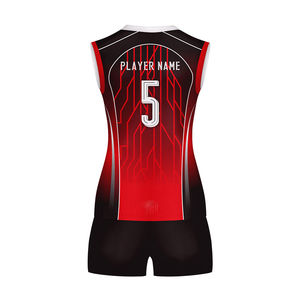 Uniformes de Voleibol Personalizados y Transpirables para Hombre y Mujer, Tallas Grandes, con Mangas Cortas, Nuevo Estilo para Adultos - Product Image 2