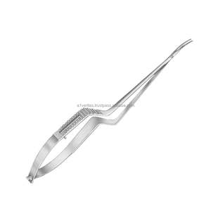 Portaagujas Microcurvos (Yasargil) A-1 VERITAS Personalizados OEM, Instrumentos Quirúrgicos de Sutura Reutilizables Manuales - Product Image 4