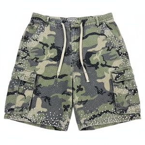 <b>Men's</b> <b>Shorts</b> Solid Multi-Pocket Quick Dry Breathable Custom OEM Wholesale - Product Image 1