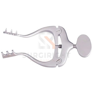 Retractor Mastoideo Gifford, Instrumento Quirúrgico Otológico ENT, Certificado CE, Acero Inoxidable Clase I, Manual SI-OIS-0001 - Product Image 3