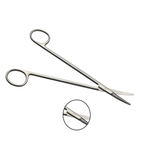 กรรไกรผ่าตัดแบบพรีเมียม Mayo-Harrington ทำจากเหล็กกล้าไร้สนิม ใช้ซ้ำได้ แบบโค้งและแบบตรง สำหรับเนื้อเยื่อหนา - Product Image 3