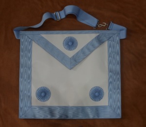 Delantal Masónico de Maestro Masón, Rito Francés, Ritos Modernos - Product Image 5