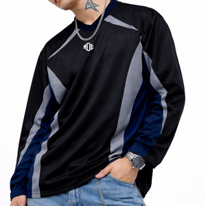 Camiseta de Fútbol Americano Unisex de Manga Larga Personalizada a la Moda, Ropa Deportiva de Poliéster, Fabricante al por Mayor con Etiqueta Privada OEM, EE. UU. - Product Image 5