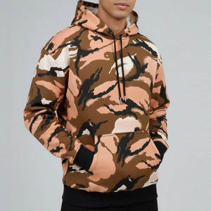 Sudadera con Capucha Personalizada con Estampado por Sublimación para Caza, Pesca y Camping al Aire Libre, Sudadera de Forro Polar 100% Poliéster para Hombre, Invierno - Product Image 4