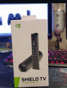 SUPER 4K HDR shield <b>TV</b> pro Android <b>TV</b> box <b>remote</b> control Media streamer for home Pro android <b>TV</b> box - Product Image 2