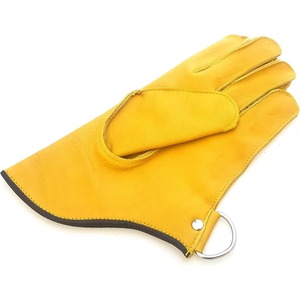 Gants d'entraînement de fauconnerie de qualité supérieure, sûrs et les meilleurs équipements de chasse, prix abordable, en cuir de fabrication professionnelle, faible MOQ - Product Image 1