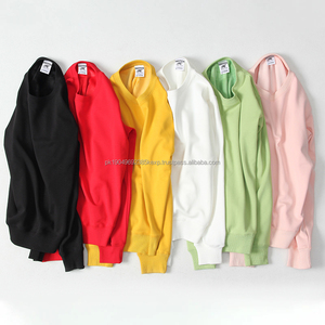 Alta calidad 400g Heavyweight Silver Fox Fleece Sudadera con cuello redondo para hombres Sudadera con estampado súper suave para invierno - Product Image 6