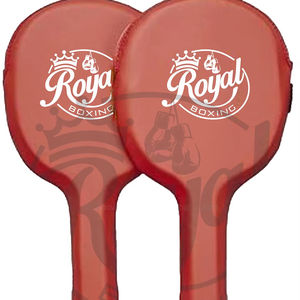 Paletas de perforación de cuero PU con logotipo personalizado de calidad superior, Color blanco y negro, Kickboxing, guantes deportivos de boxeo de mano, artes marciales - Product Image 1