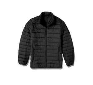 Chaqueta Acolchada Oversize para Hombre 2025, con Logotipo Personalizado, Estilo Urbano, Diseño Sólido, Informal, para Invierno, con Cierre, Precio al por Mayor - Product Image 3