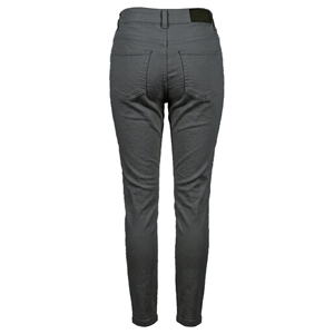 Vaqueros casuales de mujer de tiro medio, de cinco bolsillos, de pierna recta, teñidos, lavables, transpirables, de longitud completa, 6.93 oz, para primavera y verano. - Product Image 2