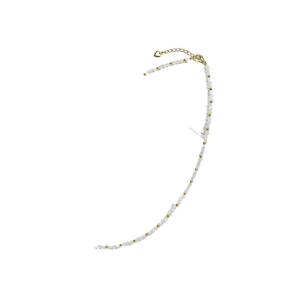 Collar de Perlas con Cuentas de Bambú y Conchas Marinas Naturales para Mujer, Estilo Fresco y Moderno, Venta al por Mayor - Product Image 5