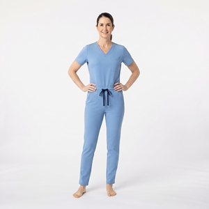 Women's Custom Medical Scrub Set <b>Nursing</b> <b>Uniform</b> Surgical Hospital Workwear Healthcare Clothing Wholesale - Product Image 5