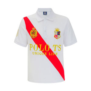 Nueva Camiseta Polo de Manga Corta para Hombre, Verano, Casual, con Diseño de Corte en Ángulo y Combinación de Colores, Algodón, Tallas Grandes, Deportiva, Bordada, a Buen Precio - Product Image 6