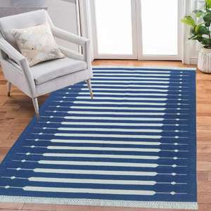 Indian Cotton Rug <b>Runner</b> For <b>Kitchen</b> Living Room And Bedroom Areas 021 - Product Image 1