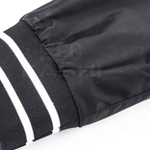 Chaqueta Bomber Casual de Invierno para Hombre, Cuello Alto, Ecológica, Transpirable, Construcción Duradera, Corte Relajado para Viajes y Estilo Urbano - Product Image 5