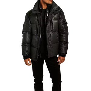 Soft And Durable Winter <b>Jacket</b> For <b>Men</b> Styled As A Comfortable And Classic Bubble <b>Jacket</b> Look - Product Image 4