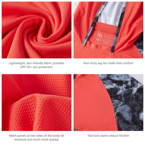 Nouveaux sweats à capuche de pêche pour hommes avec poches latérales zippées, design OEM, légers, à manches longues, séchage rapide - Product Image 5
