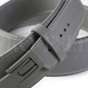10mm Lever Weight Lifting <b>Belt</b> Genuine Leather Gym Fitness Powerlifting Adjustable Buckle Back Support for Heavy Power Training - Product Image 3