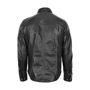 Chemises d'hiver pour hommes en cuir véritable de qualité supérieure, anti-plis, respirantes, décontractées, à prix de gros avantageux – Meilleures ventes - Product Image 2