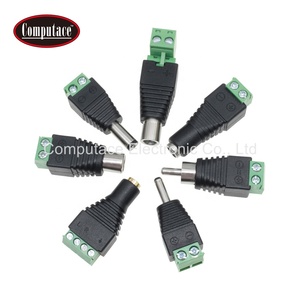 ปลั๊กอะแดปเตอร์แบบชุบด้วยนิกเกิลแบบเสียบสายสีดำและสีเขียวแบบ26-14AWG - Product Image 4