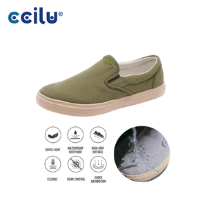 รองเท้าผ้าใบผู้ชายแบบสวม ระบายอากาศ แห้งเร็ว - Product Image 1