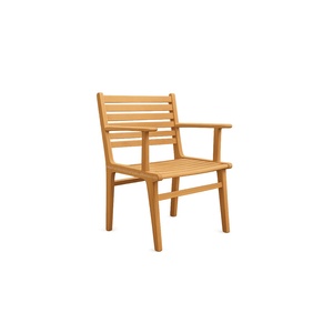 Modern Solid Teak Wooden Durable <b>Outdoor</b> Patio Beach <b>Chairs</b> for Dining and Garden Furniture Indonesia Product Factory Direct - Product Image 6