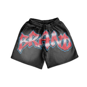 Conjunto de Shorts de Verano Divertidos con Estampado Gráfico de Dibujos Animados para Mujer, Estampado Floral Metalizado, Ligeros y Suaves - Product Image 3