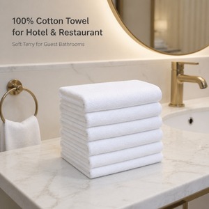 Toallas de Mano 100% Algodón, Suaves y Absorbentes, de Primera Calidad, para Baño y Rostro, para el Hogar, Hotel, Spa y Uso Diario - Product Image 3