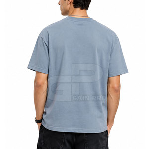 เสื้อยืดพิมพ์ลายสะท้อนแสงผู้ชายลำลองโอเวอร์ไซส์ผ้าฝ้ายเสื้อยืดสตรีทแวร์แขนสั้นแฟชั่นฤดูร้อนสวมใส่สบายทุกวัน - Product Image 4