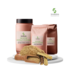 Extrait de racine de réglisse (Mulethi) de qualité supérieure, en poudre en vrac de grade A, pour formulations industrielles – Meilleures ventes - Product Image 2