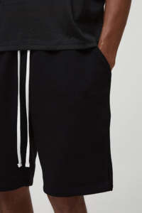 Loose fit Cotton Short Set 100 Cotton Regular Fit Shorts Blank Luxury Custom Logo Heavy Fleece Short for Men - Product Image 4