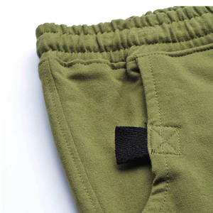 Pantalones Cortos Bermuda para Hombre, Verdes, de Poliéster/Nylon, Casuales, Cintura Elástica, Color Sólido, Corte Medio, con Bolsillos, Transpirables, de Secado Rápido, Tejido Frontal - Product Image 6