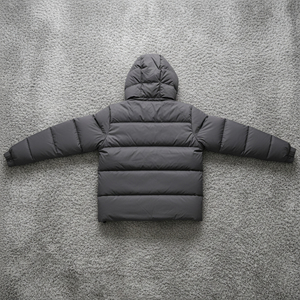 Hot Selling Men's <b>Camouflage</b> Stand Collar Long Bomber Puffer Jacket Waterproof Winter Quilted 100% Polyester Outdoor Front Logo - Product Image 3