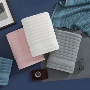Serviettes en coton personnalisées avec logo, vente en gros, prix bas, grammage élevé, super douces et lisses, séchage rapide, haute absorption, serviettes de bain OEM - Product Image 3