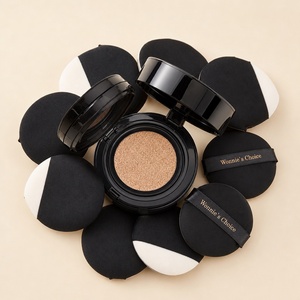 Lightweight <b>Foundation</b> Natural Beige Tone Long Lasting Makeup with UV Protection Sunscreen Cushion <b>Foundation</b> - Product Image 1